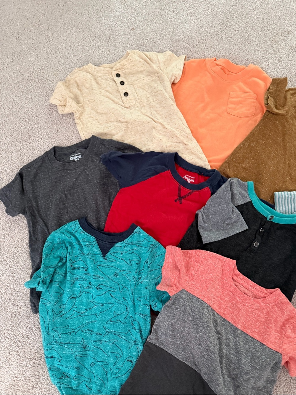 Toddler boy 3T shirts 9 shirts total - Picture 2 of 3